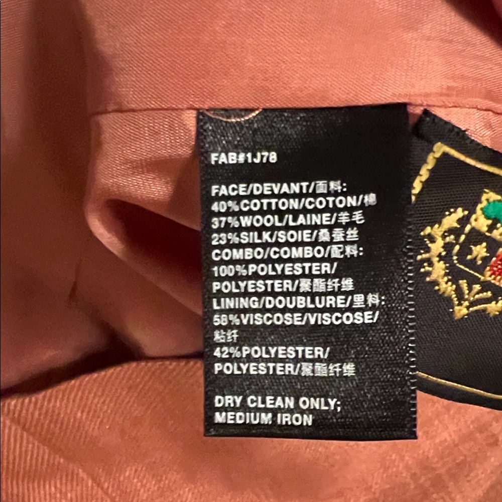 Lafayette 148 New York Rust Midi Dress - Picture 4 of 4